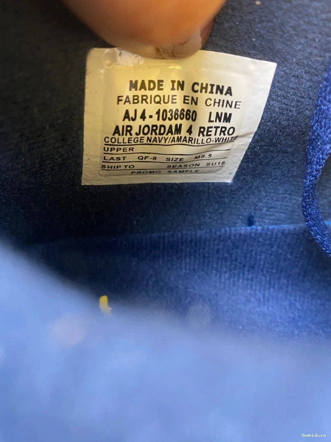 One Kick Michigan 4 Retro Jordan (PE) Air AJ4-1036660 0728